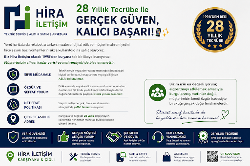 28 Yıllık Tecrübe ile Gerçek Güven, Kalıcı Başarı! 📱✨