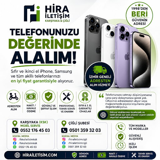 📢 İzmir'de Güvenli Telefon Alım Satımı ve Adresten Alım Hizmeti!
